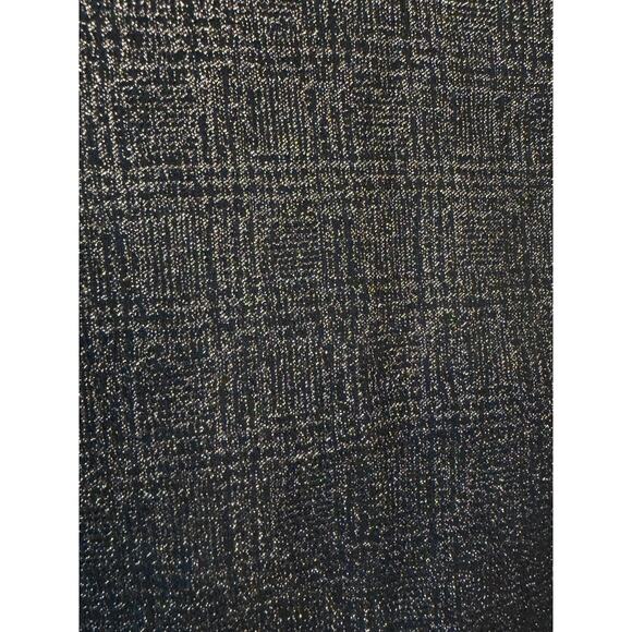 Banana Republic Sloan Pants Sz 16 Black Gold Shimmer Festive Holiday Party - Picture 5 of 6